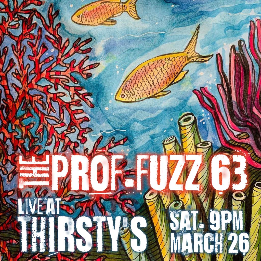 Posters for Friday 3/25 at Dan Electros (Houston) and Saturday 3/26 at Thirsty's (Beaumont). 